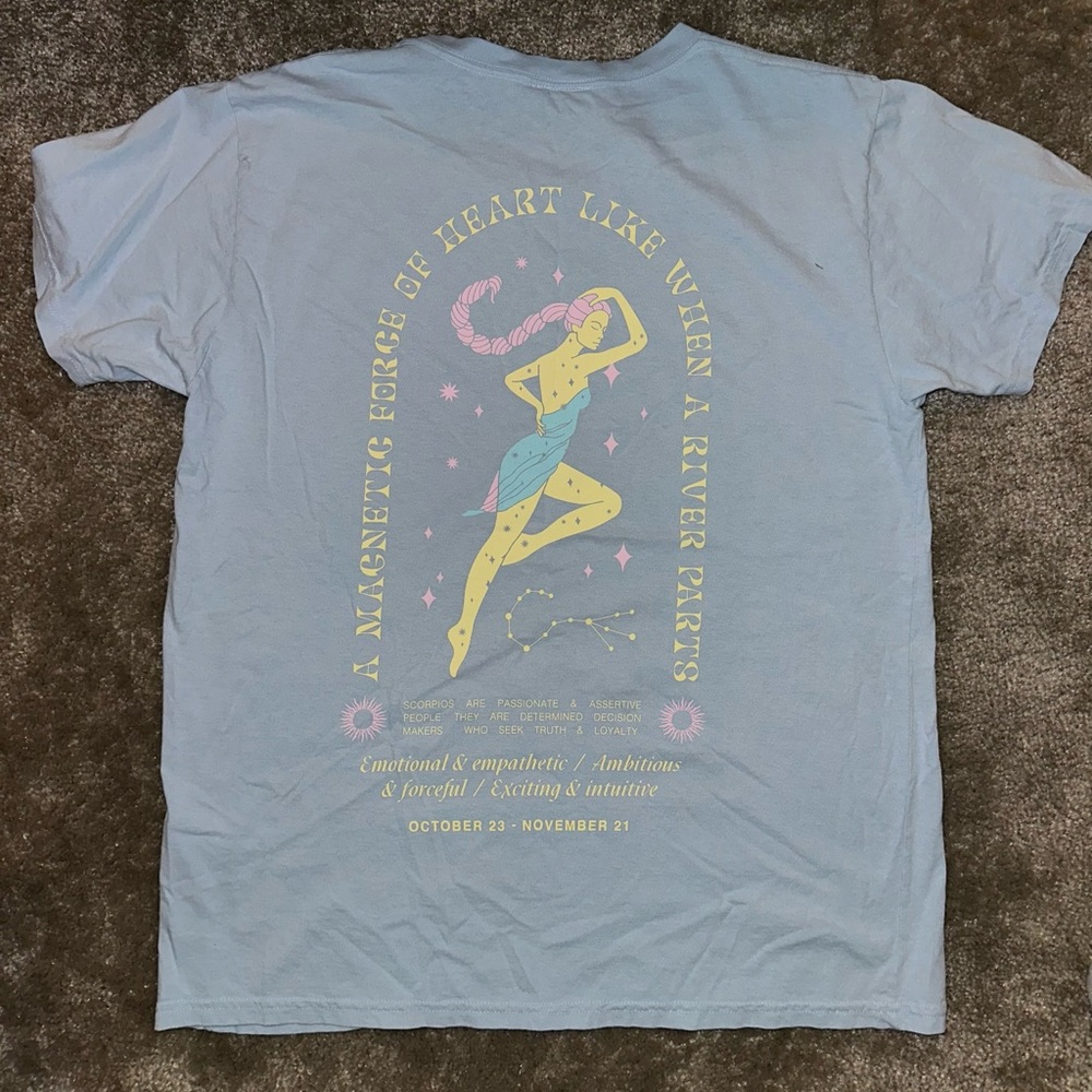 Kathleen Lights - Lights Label NWOT Astrology Scorpio Shirt